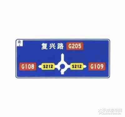 交叉路口标志
